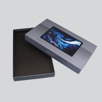 Boîtes en carton gris écologiques, boîtes rigides en papier, boîtes cadeaux brillantes pour tablettes, boîtes pour smartphones, boîtes pour systèmes de navigation automobile, boîtes pour caméras embarquées