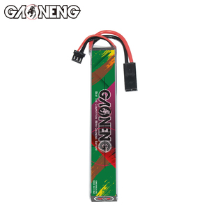 GNB GAONENG 2000MAH 2S 7.4V 70C 140C RC Baterai LiPo AirSoft Mini Konektor Tamiya - Product Image 5