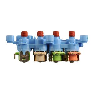Ge Water Inlet Valve Wh13x26637 Solenoid For <b>Front</b> <b>Load</b> <b>Washer</b> Plastic Electric High Quality - Product Image 1