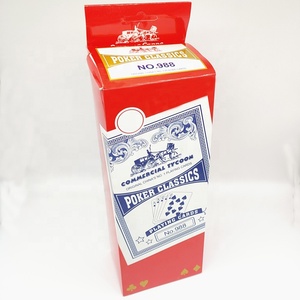 JP044 personnalisé imprimé 988 cartes à jouer en papier 280gsm CMYK 4 couleurs offset imprimé boîte personnalisée commercial Tycoon Poker Classics - Product Image 6