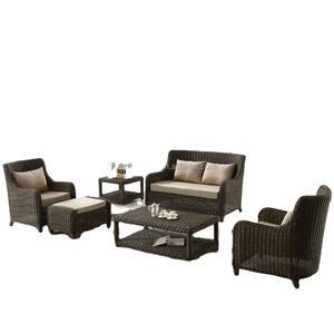 Ensemble <span class=keywords><strong>de</strong></span> meubles d'extérieur synthétiques, canapé et fauteuil, <span class=keywords><strong>en</strong></span> Poly rotin, résine et osier, haute qualité, produit <span class=keywords><strong>de</strong></span> luxe, livraison gratuite - Product Image 1