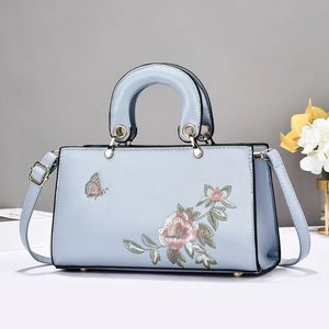 New Arrivals Ladies Fashion PU <b>Leather</b> Shoulder Luxury Bags Women Handbags With Embroidery Bee - Product Image 4