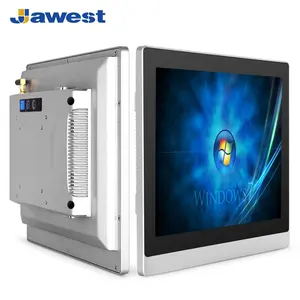 Desktop / Embedded / Vesa100*100Mm Ddr3 Ddr4 J4125 J6412 All In One linux 10 Inch Industrial Panel Pc For Vending Machine