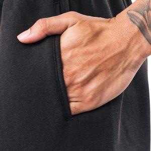Shorts de sport noirs pour hommes, respirants, à séchage rapide, pour la course à pied et la gym, avec poches latérales, vêtements de sport légers - Product Image 5