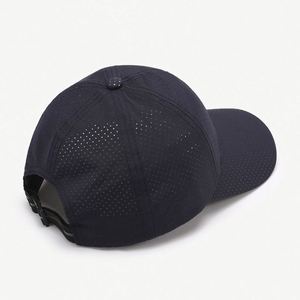 Casquette de baseball respirante et imperméable à 6 panneaux, couleur unie, avec filet, pour l'été, vente en gros - Product Image 5