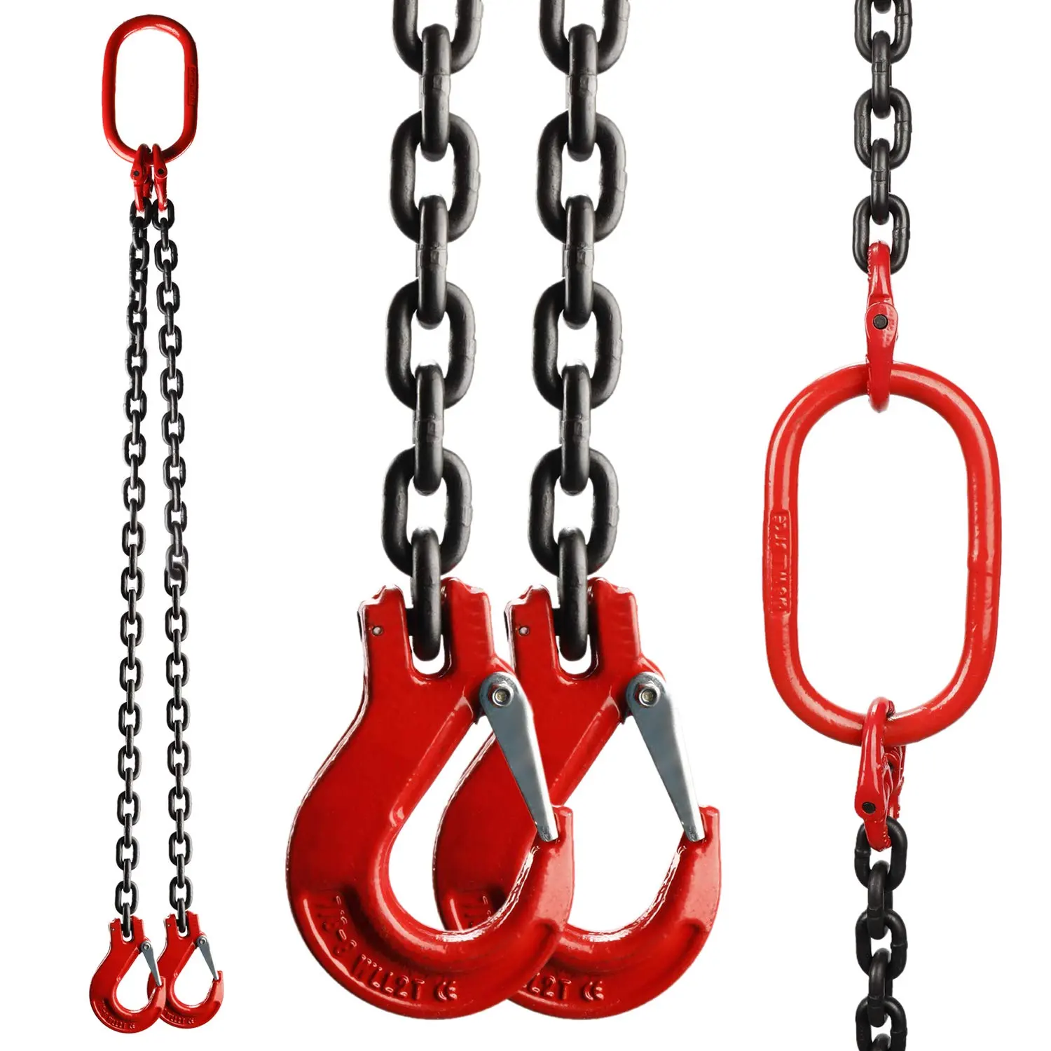Industrial chain 4 legs lifting towing tie chains riging truck trailer hanging chain sling