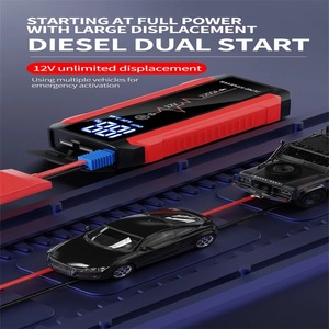 Démarreur de voiture 30000mAh 1200A, Power Bank, Chargeur USB rapide, Lampe LED, <span class=keywords><strong>Booster</strong></span> d'urgence 12V - Product Image 5