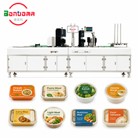Imprimante numérique à jet d'encre pour couvercles de boîtes alimentaires, ligne de production pour couvercles de contenants de repas, système de flux de travail d'impression pour petites séries