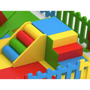 Indoor Commercial Soft Play Center with Ball <b>Pool</b> <b>Slide</b> for Kids High Capacity EPE & PU Materials Plastic Safety - Product Image 2