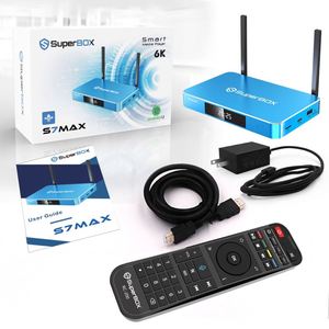 Dispositivo de Entretenimiento Inteligente Super Box S7 Max 4GB+64GB, Ventana de Visualización de 7 Días, Entrega Local Rápida - Product Image 1