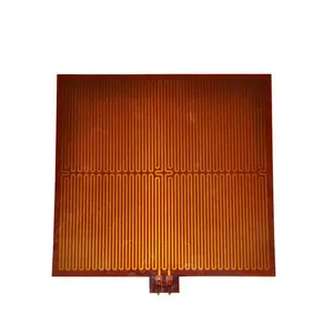 Dispositivo personalizzato 12v industriale stampante 3d elettrico kapton poliimmide flessibile pellicola pi riscaldatore con termistore