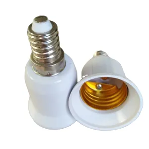 E14 to E27 Lamp holder Adapter PBT Lamp Base Converter