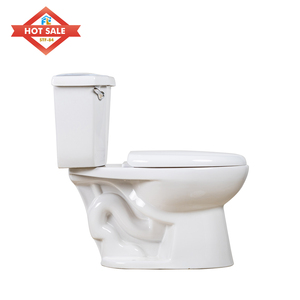 Inodoros de Cerámica de Dos Piezas para Baño, con Sifón en S, Montaje en Suelo, Estándar CE, Venta al por Mayor de Fábrica, Económicos - Product Image 2