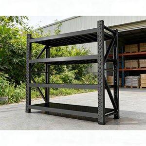 Preisgünstiges Verstellbares Metallregal ohne Schrauben und Lagerregale für Lagerhallen Mittelschweres Metallregal - Product Image 1