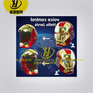 2025 Upgrade Mk5 Mark5 Autoking Cosplay Wearable Voice Control Mk5 <strong>Ironman</strong> <strong>Helmet</strong> Iron Man <strong>Helmet</strong> Automatic - Product Image 2