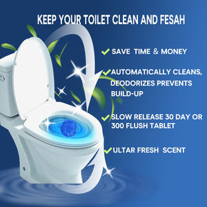 Nettoyant pour cuvette <span class=keywords><strong>de</strong></span> toilettes, tablette <span class=keywords><strong>de</strong></span> nettoyage automatique pour cuvette <span class=keywords><strong>de</strong></span> toilettes, nettoyant automatique pour réservoir <span class=keywords><strong>de</strong></span> toilettes, nettoyants bleus avec javel - Product Image 3