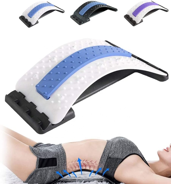 Magnetic Back Massage Muscle Stretcher Posture Corrector Stretch Relax Stretcher Lumbar Support Spine Pain Relief Chiropractic