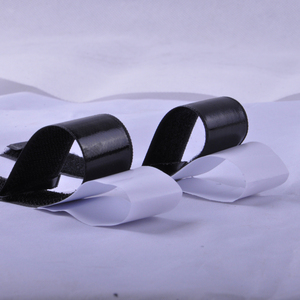 Alta pegajoso <span class=keywords><strong>3</strong></span>/4 "20mm mejor precio diversos una cara de nylon de color con pegamento adhesivo bucle gancho cierre de cinta - Product Image 5