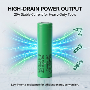 Décharge continue 25A : Cellule Samsung 25S 2500mAh 3.7V NMC 18650 pour outils électriques - Product Image 4