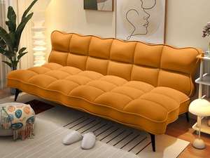 เตียงโซฟาพับได้อเนกประสงค์ปรับได้ปรับพนักพิงโซฟาพับได้นุ่มสบาย - Product Image 5