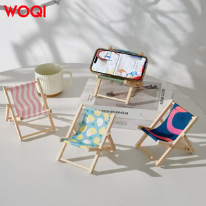WOQI Multifunction <strong>Wood</strong> Desktop Stand Mini Desktop Foldable Beach Chair Phone Holder <strong>for</strong> <strong>Home</strong> <strong>Decoration</strong> - Product Image 6