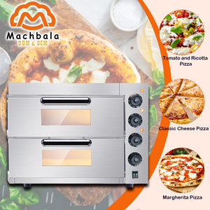 <span class=keywords><strong>Four</strong></span> à pizza électrique et à gaz commercial pour restaurants, boulangeries, hôtels - Équipement de cuisine haute performance avec capacité de traitement du maïs - Product Image 4