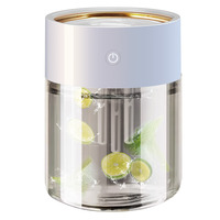 Humidificateur d'air USB à ultrasons de 2000ML, diffuseur d'huile essentielle d'aromathérapie, 7 couleurs, Triple buse LED, brumisateur lourd, humidificateurs d'air
