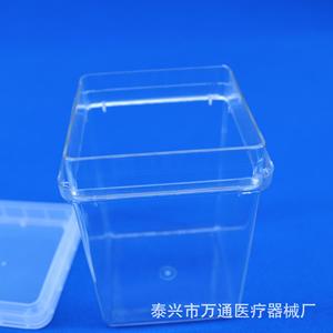 Boîte de Pétri carrée transparente de 90 mm de l'usine d'équipement médical Taixing Wantong, pour usage de recherche, stérilisable - Product Image 1