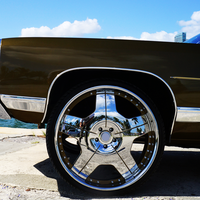 Roues à disque de taille personnalisée 24x12 24x14 26x14 26x16 28x16 30x16 Roues forgées polies 5x115 pour Donk Chevrolet Impala Caprice