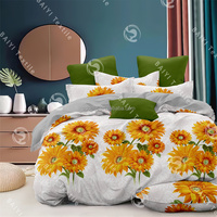 Collection de literie de luxe en gros : Ensemble de 6 pièces avec drap, housse de couette et rideaux assortis