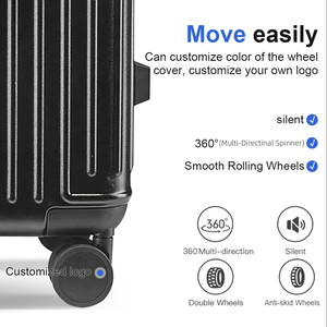 맞춤형 수하물 세트 <span class=keywords><strong>3</strong></span>종 하드 쉘 여행 가방 컵 홀더 포함 다기능 수하물 세트 - Product Image 5