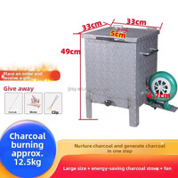Réchaud à charbon pour usage en restaurant, fourneau d'allumage de charbon à économie d'énergie pour les magasins de barbecue