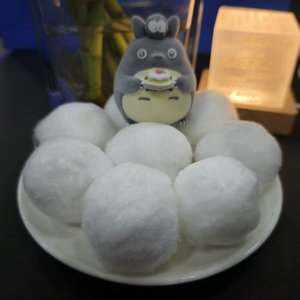 수처리 필터 섬유 볼 700g은 여과 효율을 위한 25kg의 모래와 동일합니다. 흰색 면 폴리에스터 섬유 볼 - Product Image 4