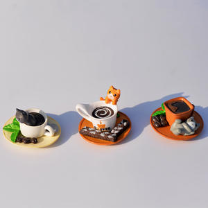 Miniature Cartoon Sets Sweet <strong>Cats</strong> Children Toys DIY Coffee Cup <strong>Cat</strong> Action <strong>Figurines</strong> Ornaments Desktop Car Decor Home Decoration - Product Image 5