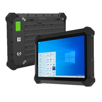 Tablette industrielle robuste Windows 10 de 10 pouces, 8 Go/128 Go, double caméra, GPS, LED, RFID, LTE, avec lecteur de codes-barres 2D, d'occasion