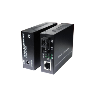 Convertisseur de média optique Gigabit 10/100/1000M à vente chaude, convertisseur RJ45 A/B, optique monomode 20 KM, double convertisseur de média - Product Image 2