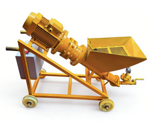 เครื่องพ่นปูนฉาบ KY-30-D แบบสกรู 4KW 380V 25ลิตร/นาที สำหรับงานพ่นปูนซีเมนต์ ยิปซั่ม และยาแนวในอาคารสูง พร้อมสเตเตอร์และโรเตอร์จากเยอรมนี - Product Image 4