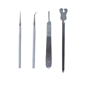 Kit de disección para estudiantes de Instrumentos dentales veterinarios para cirugía menor de 21 piezas - Product Image 2