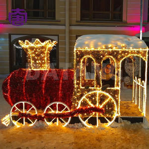 Lumière de décoration de Noël et de fête en plein air étanche IP65 avec couleur personnalisée, certification CE RoHS, garantie de 2 ans - Product Image 3