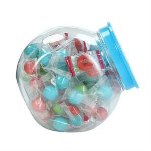 Gomme à bulles imprimé visage mignon Super prix compétitifs émoticône remplie de confiture disponible boîte de chocolat au lait fruité Options en vrac - Product Image 5