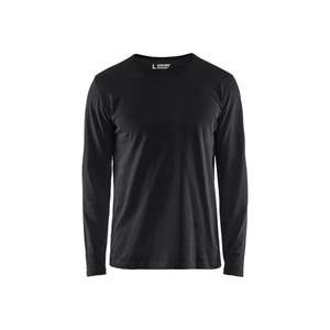 BLAKLADER - 350010429900XXLT Camiseta de manga larga Negro-EAN 7330509901366 CAMISETAS DE TRABAJO Y POLOS - Product Image 1