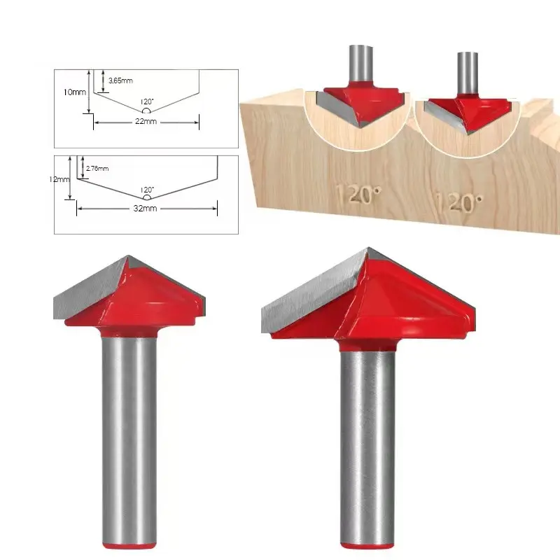 1pc 8mm Schaft 3D V Nut fräser Bit vorlage Gravur bits CNC Wolfram karbid fräser V-Form Schaft fräser