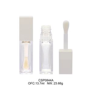 Tubes de brillant à lèvres à grande brosse, vente en gros, tubes d'huile à lèvres personnalisés avec logo, tubes de brillant à lèvres OEM de 11,7 ml avec échantillons gratuits - Product Image 1