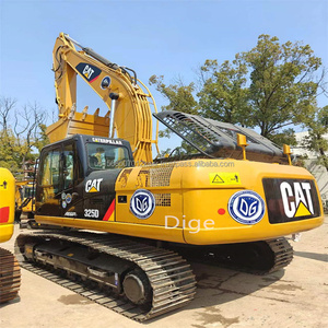 Excavatrice Caterpillar CAT325D d'occasion en bon état, 25 tonnes, fabrication japonaise, moteur et pompe d'origine, commande PLC, années 2018-2022 - Product Image 4