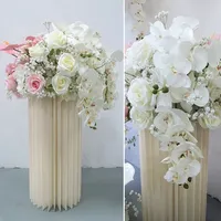 Décoration florale personnalisée pour mariage : rangées de fleurs artificielles, centres de table pour la maison, la fête, l'arche de mariage, et compositions florales suspendues