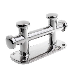 Étrier d'amarrage double croix en acier inoxydable 316 pour bateau, matériel marin - Product Image 1