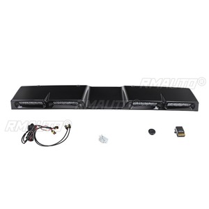 Accessoires pour Jeep Wrangler : Ensemble de feux antibrouillard arrière, Feu de freinage et de croisière, Phare de recherche, Feu de plafond à quatre faisceaux, Kit carrosserie Chin - Product Image 5