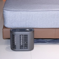 Colchoneta Térmica Inteligente con Control Remoto y IA, Colchón Portátil con Termostato para Acampar, Viajar y Tiendas de Campaña