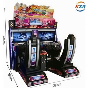 อุปกรณ์เกมวิดีโอแบบอินเทอร์แอคทีฟสำหรับผู้ใหญ่และเด็ก รองรับผู้เล่นสองคน พร้อมประสบการณ์การแข่งรถแบบพาโนรามาความคมชัดสูง - Product Image 5