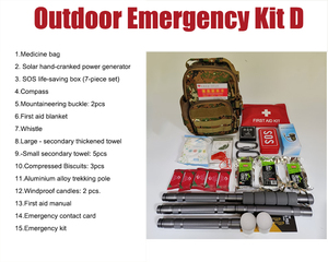 Personalizable al aire libre Kit de <span class=keywords><strong>supervivencia</strong></span> Terremoto <span class=keywords><strong>supervivencia</strong></span> Desastre Natural <span class=keywords><strong>supervivencia</strong></span> al por mayor - Product Image 2